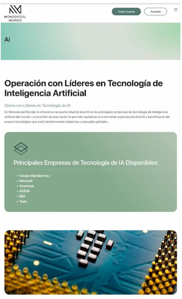 IA moneda del mundo&nbsp;